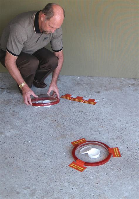 tile sealer emissions test|concrete floor moisture testing.